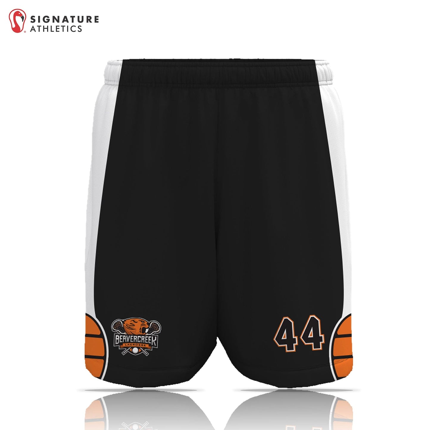 Beavercreek Lacrosse Men's Player Game Shorts: K-2nd Grade Signature Lacrosse