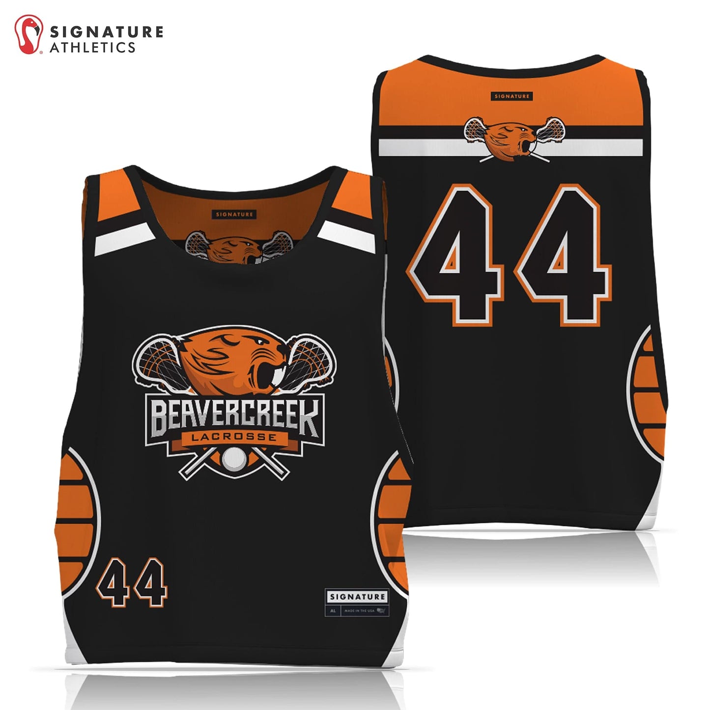 Beavercreek Lacrosse Men's Player Reversible Game Pinnie Signature Lacrosse