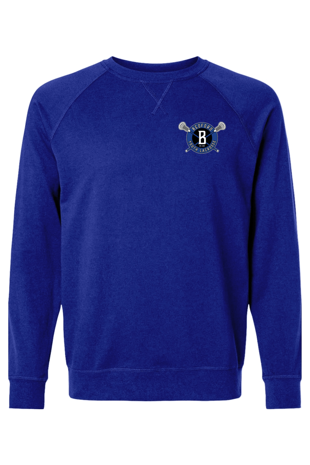 Bedford Lacrosse Adult Heavyweight Raglan Long Sleeve Signature Lacrosse
