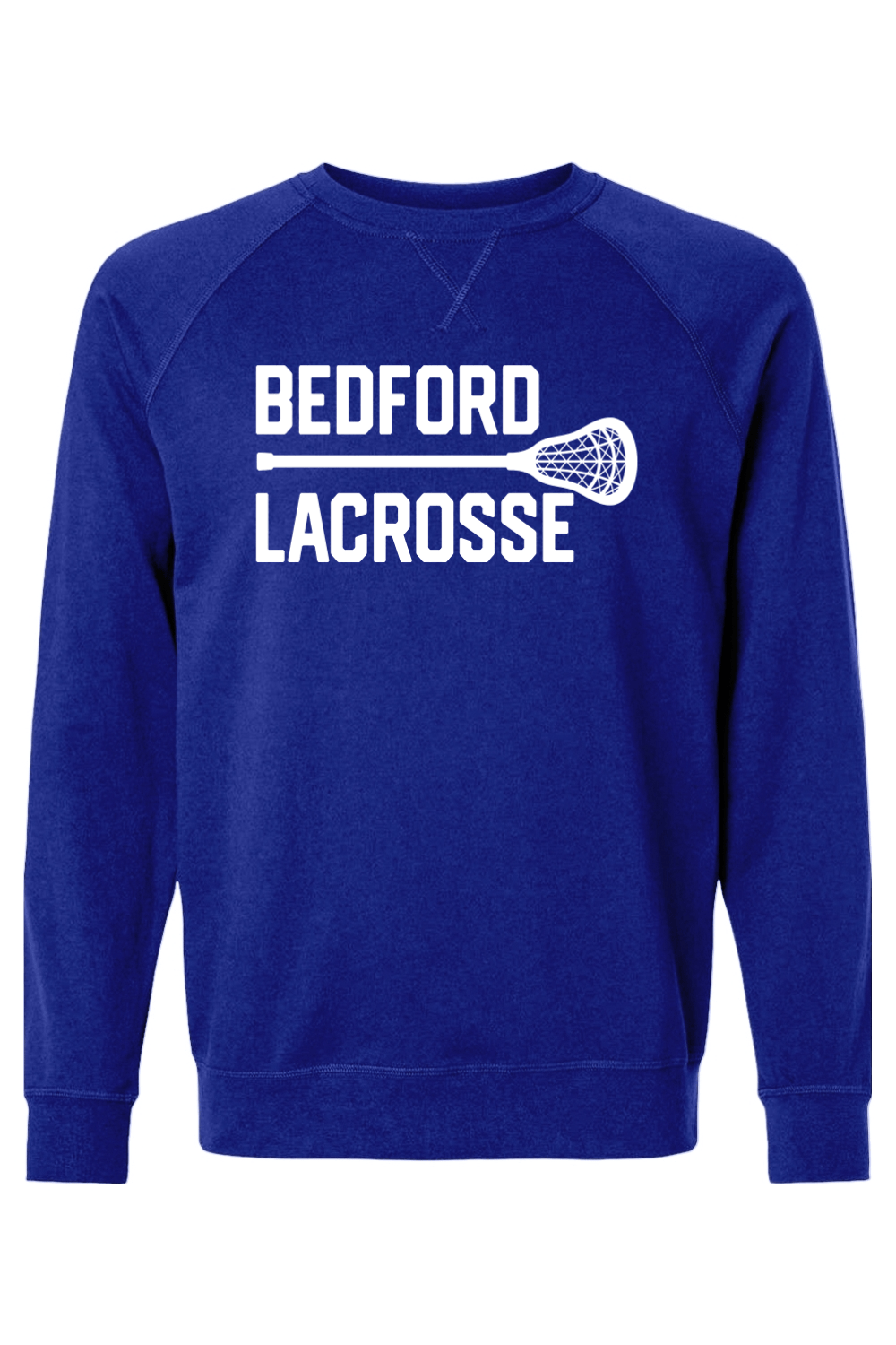 Bedford Lacrosse Adult Heavyweight Raglan Long Sleeve Signature Lacrosse