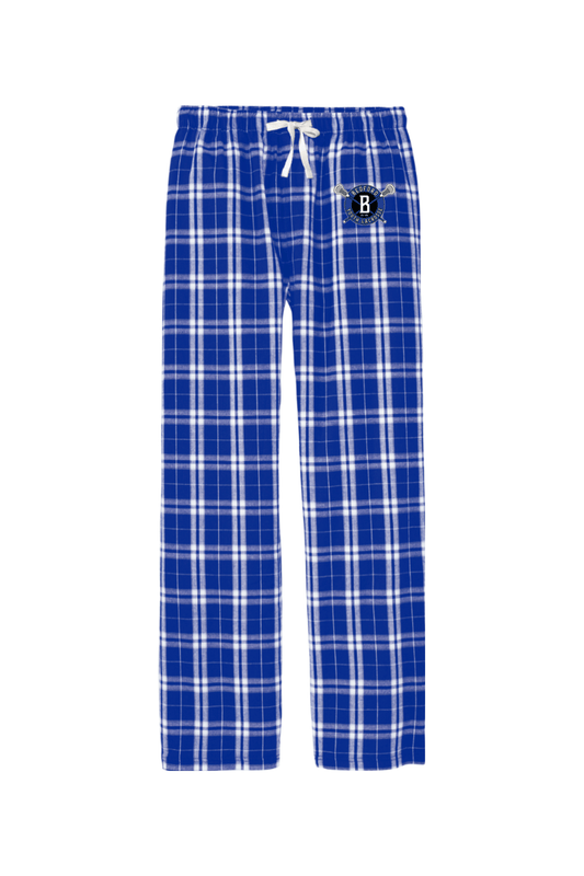 Bedford Lacrosse Adult Men's Flannel Plaid Pants Signature Lacrosse
