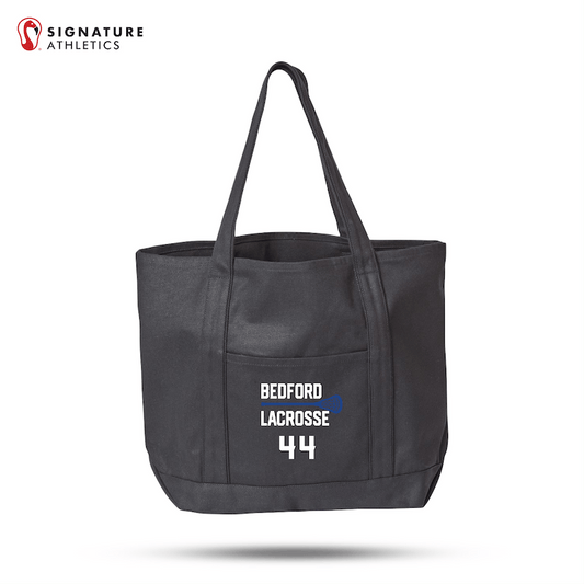Bedford Lacrosse Carmel Classic XL Cotton Canvas Resort Tote Signature Lacrosse