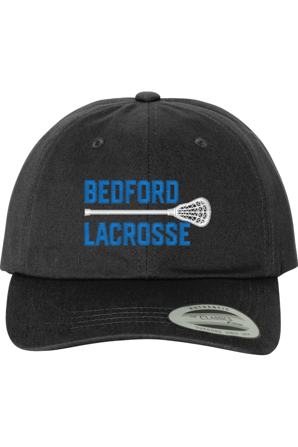 Bedford Lacrosse Embroidered Dad Hat Signature Lacrosse