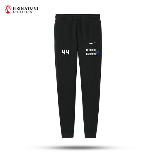 Bedford Lacrosse Grey Nike Club Fleece Jogger Signature Lacrosse