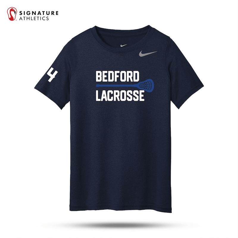 Bedford Lacrosse Navy Nike Youth rLegend Tee Signature Lacrosse