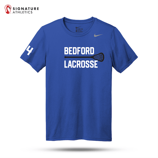 Bedford Lacrosse Royal Blue Nike Team rLegend Tee Signature Lacrosse