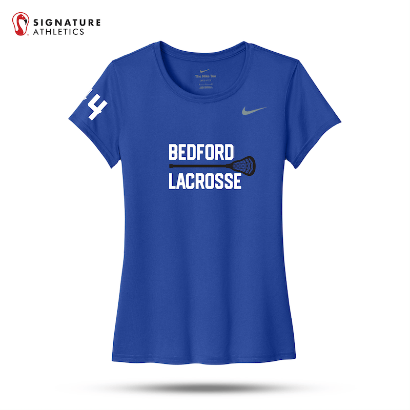 Bedford Lacrosse Royal Blue Nike Women's rLegend Tee Signature Lacrosse
