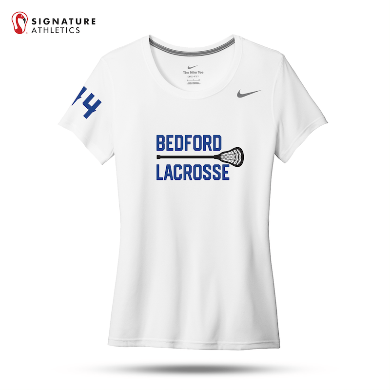 Bedford Lacrosse White Nike Women's rLegend Tee Signature Lacrosse