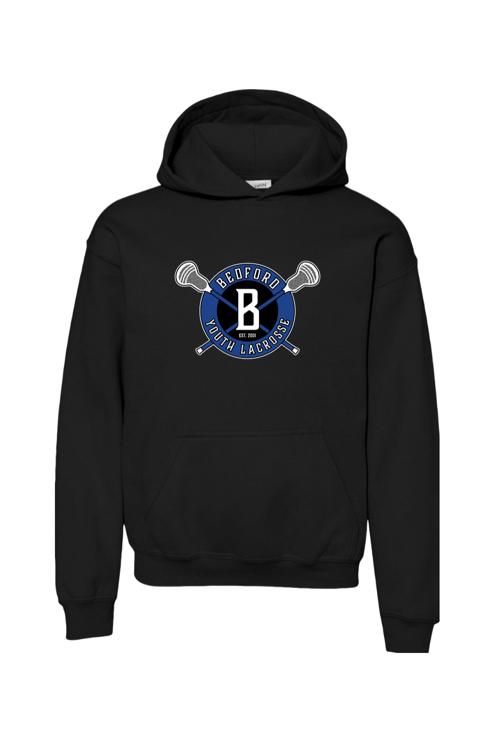 Bedford Lacrosse Youth Hoodie Signature Lacrosse
