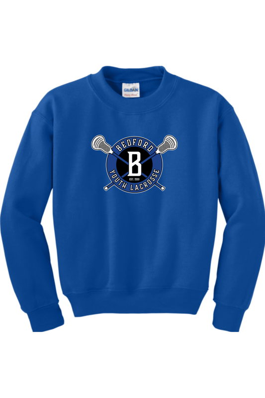 Bedford Lacrosse Youth Sweatshirt Signature Lacrosse