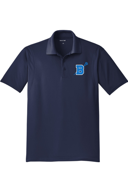 Bellarmine Prep Lacrosse Adult Embroidered Athletic Polo Signature Lacrosse
