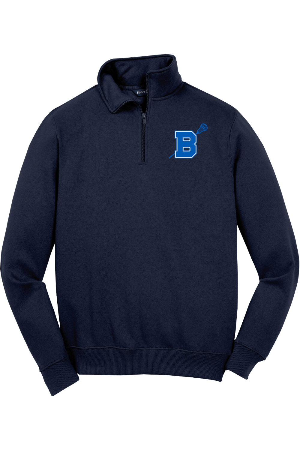 Bellarmine Prep Lacrosse Adult Embroidered Quarter-Zip Pullover Signature Lacrosse