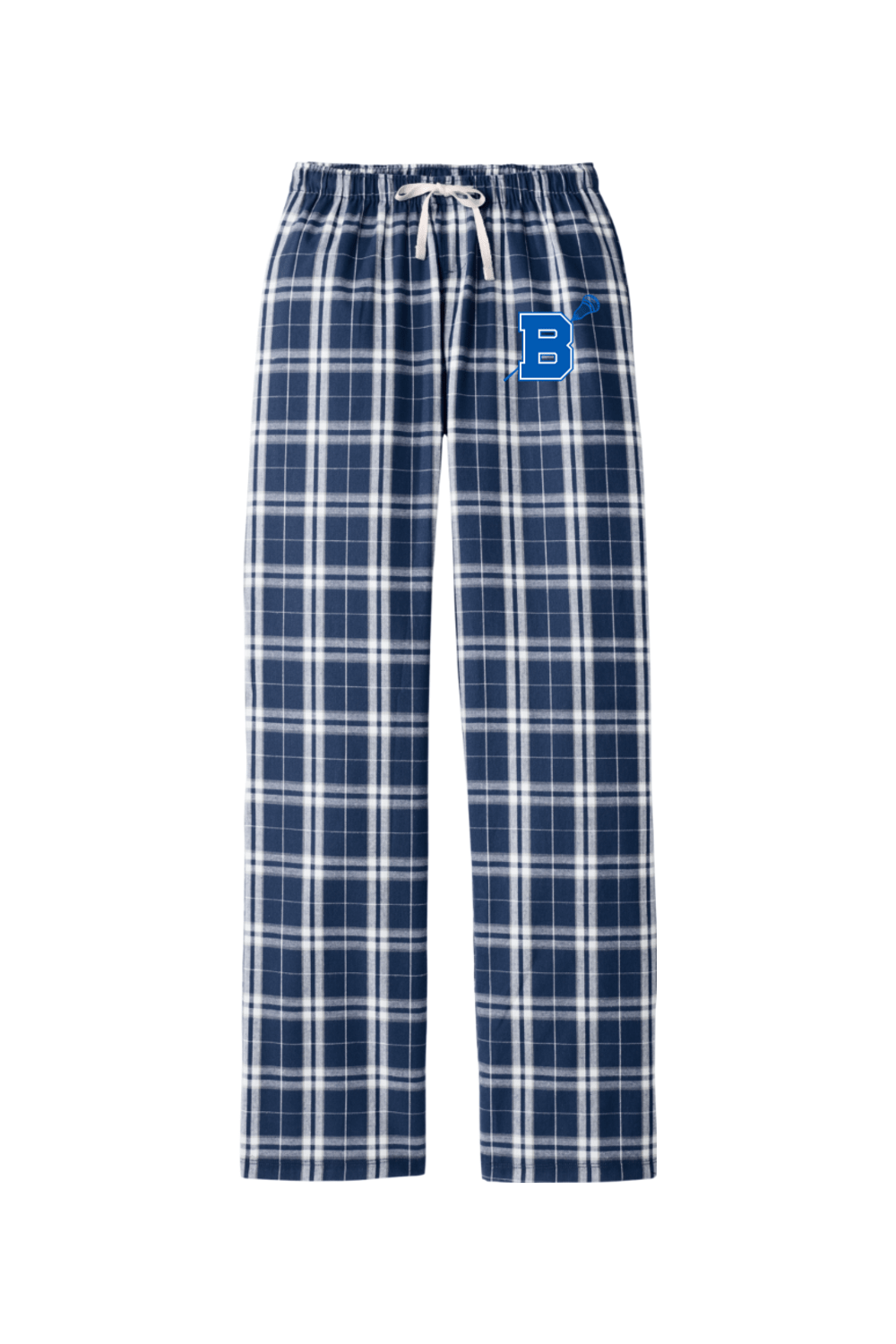 Bellarmine Prep Lacrosse Adult Women's Flannel Plaid Pants Signature Lacrosse