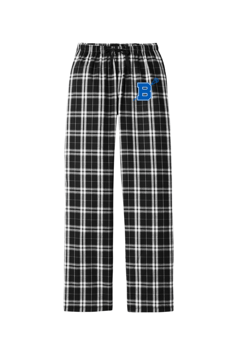 Bellarmine Prep Lacrosse Adult Women's Flannel Plaid Pants Signature Lacrosse