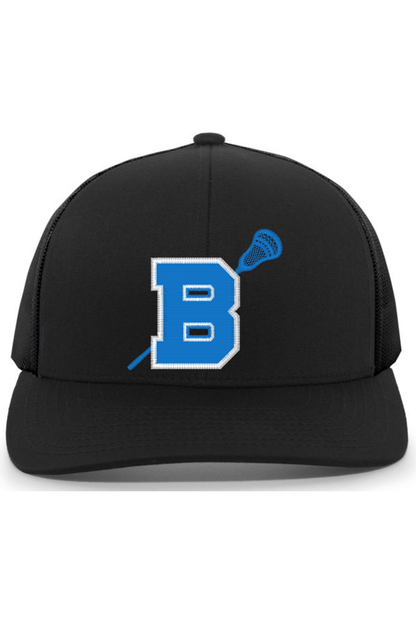 Bellarmine Prep Lacrosse Embroidered Trucker Hat Signature Lacrosse