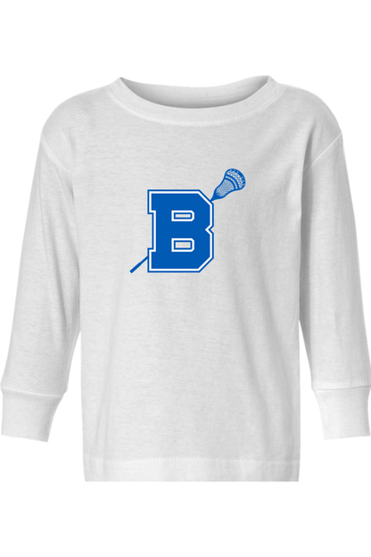 Bellarmine Prep Lacrosse Toddler Long Sleeve T-Shirt Signature Lacrosse