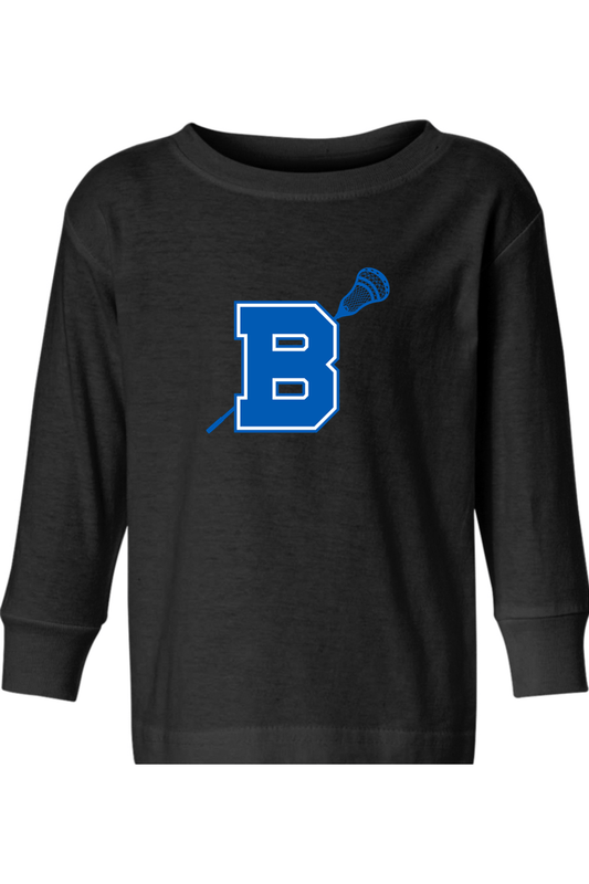 Bellarmine Prep Lacrosse Toddler Long Sleeve T-Shirt Signature Lacrosse