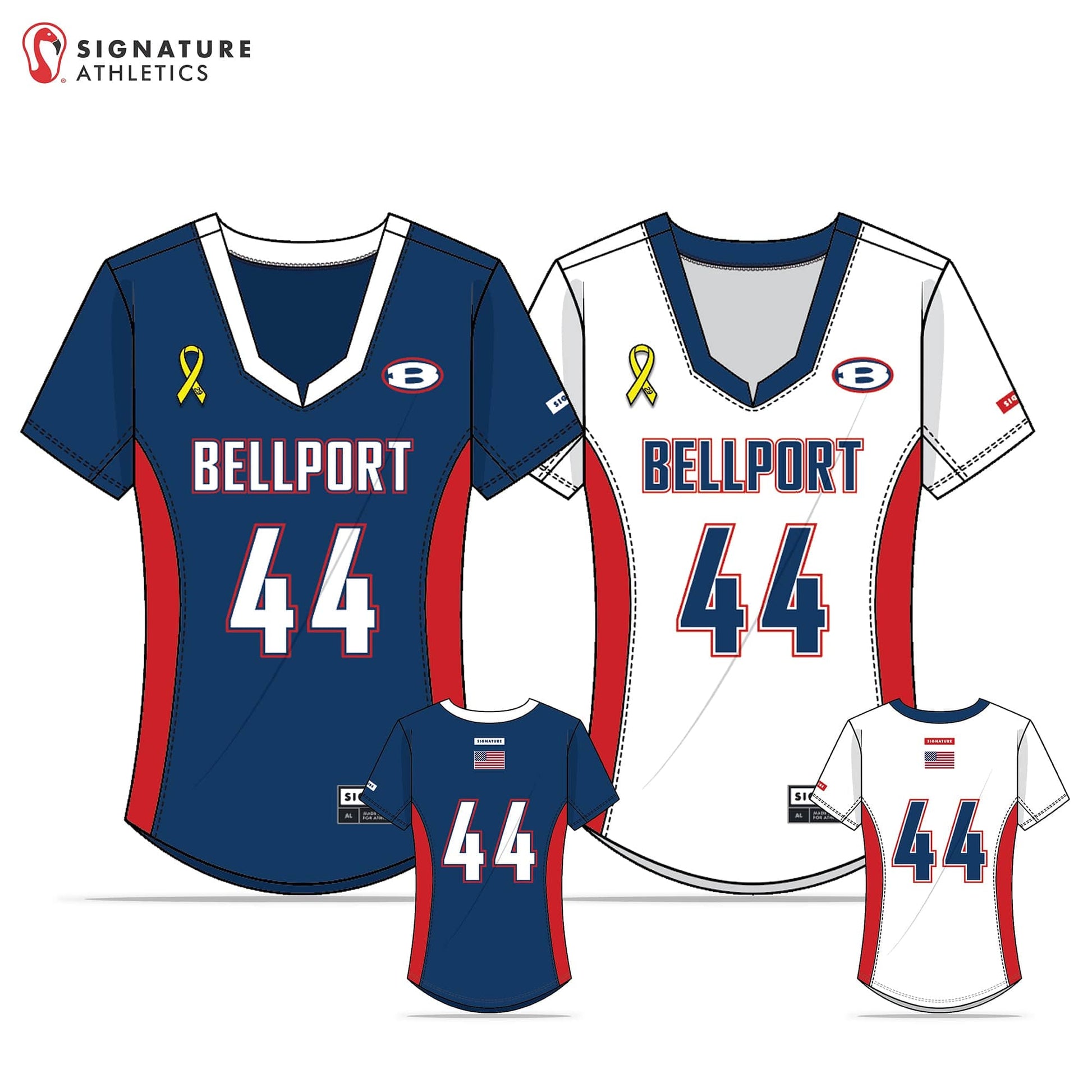Bellport Lacrosse Women's 3 Piece Player Package Signature Lacrosse