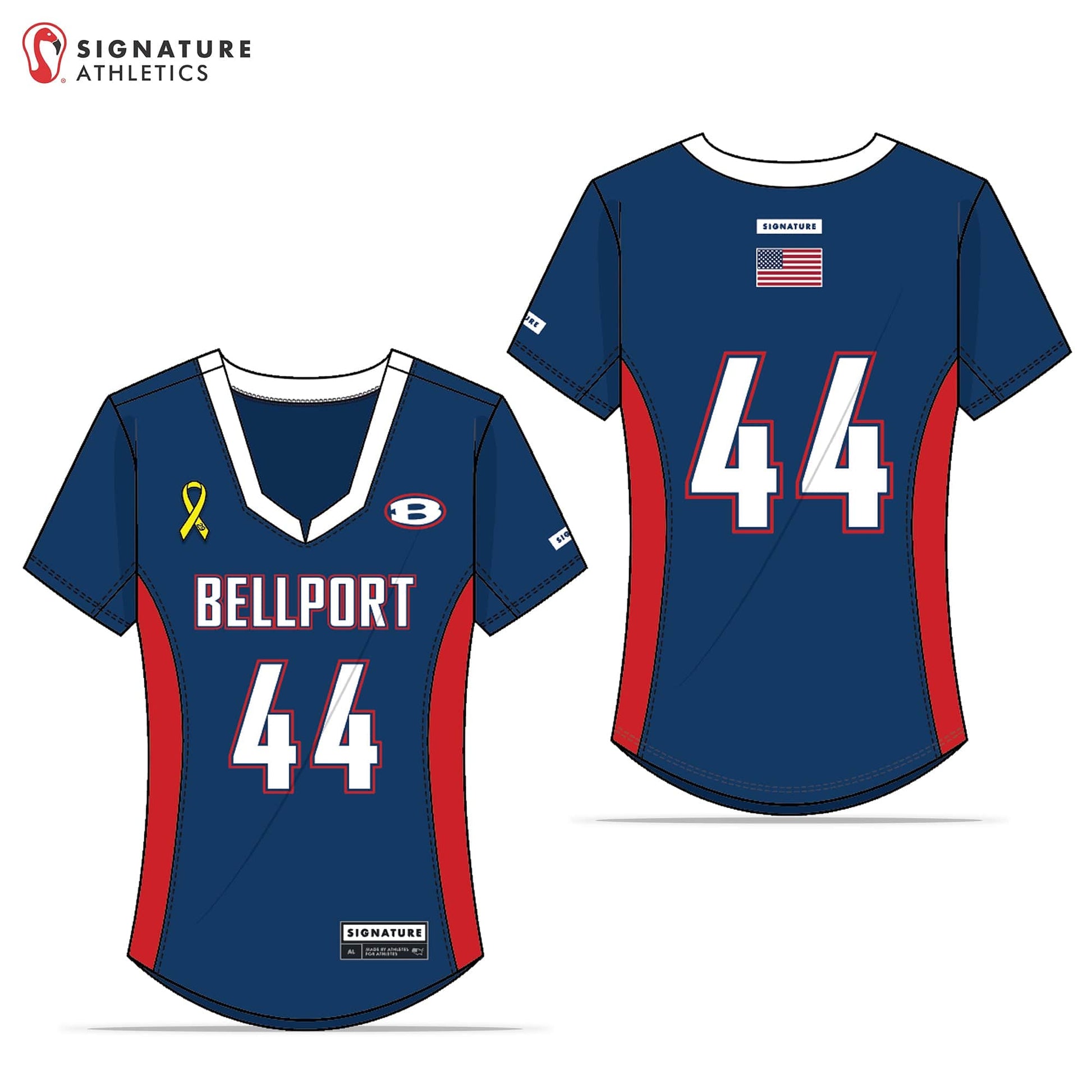 Bellport Lacrosse Women's 3 Piece Player Package Signature Lacrosse