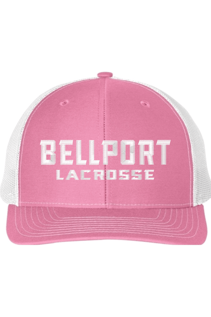Bellport Youth Lacrosse Snapback Trucker Cap Signature Lacrosse