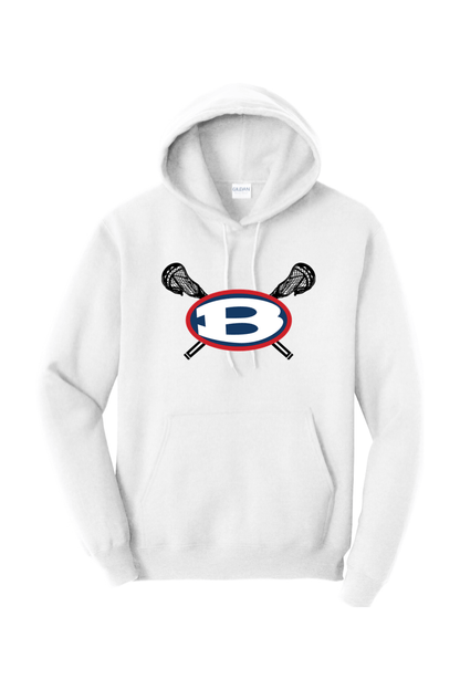 Bellport Youth LC Adult Heavyweight Hoodie Signature Lacrosse