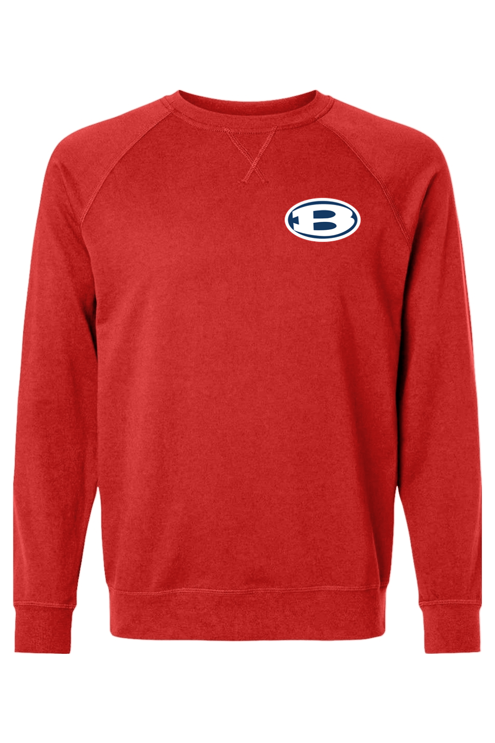 Bellport Youth LC Adult Heavyweight Raglan Long Sleeve Signature Lacrosse