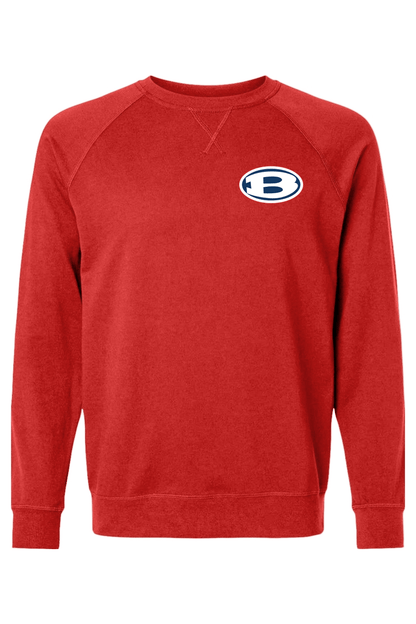 Bellport Youth LC Adult Heavyweight Raglan Long Sleeve Signature Lacrosse