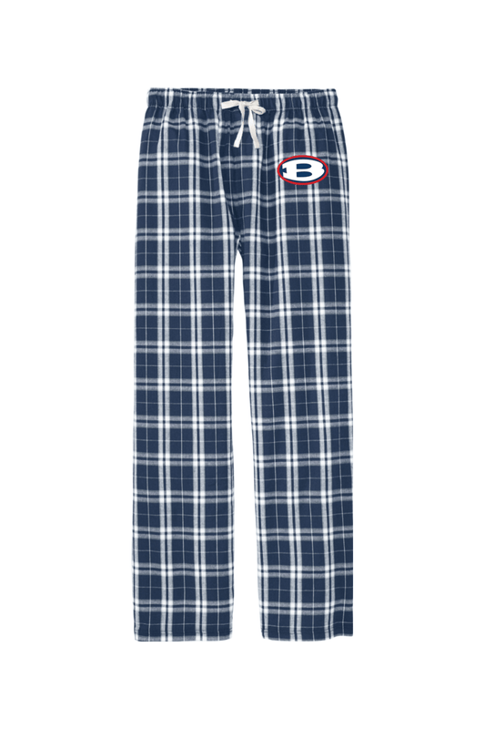 Bellport Youth LC Adult Men's Flannel Plaid Pants Signature Lacrosse