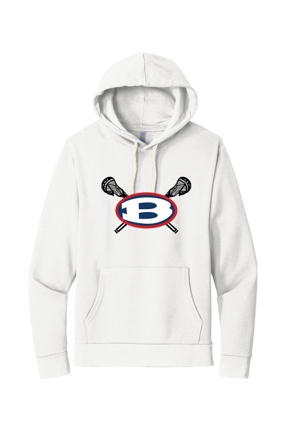Bellport Youth LC Adult Premium Lightweight Hoodie Signature Lacrosse