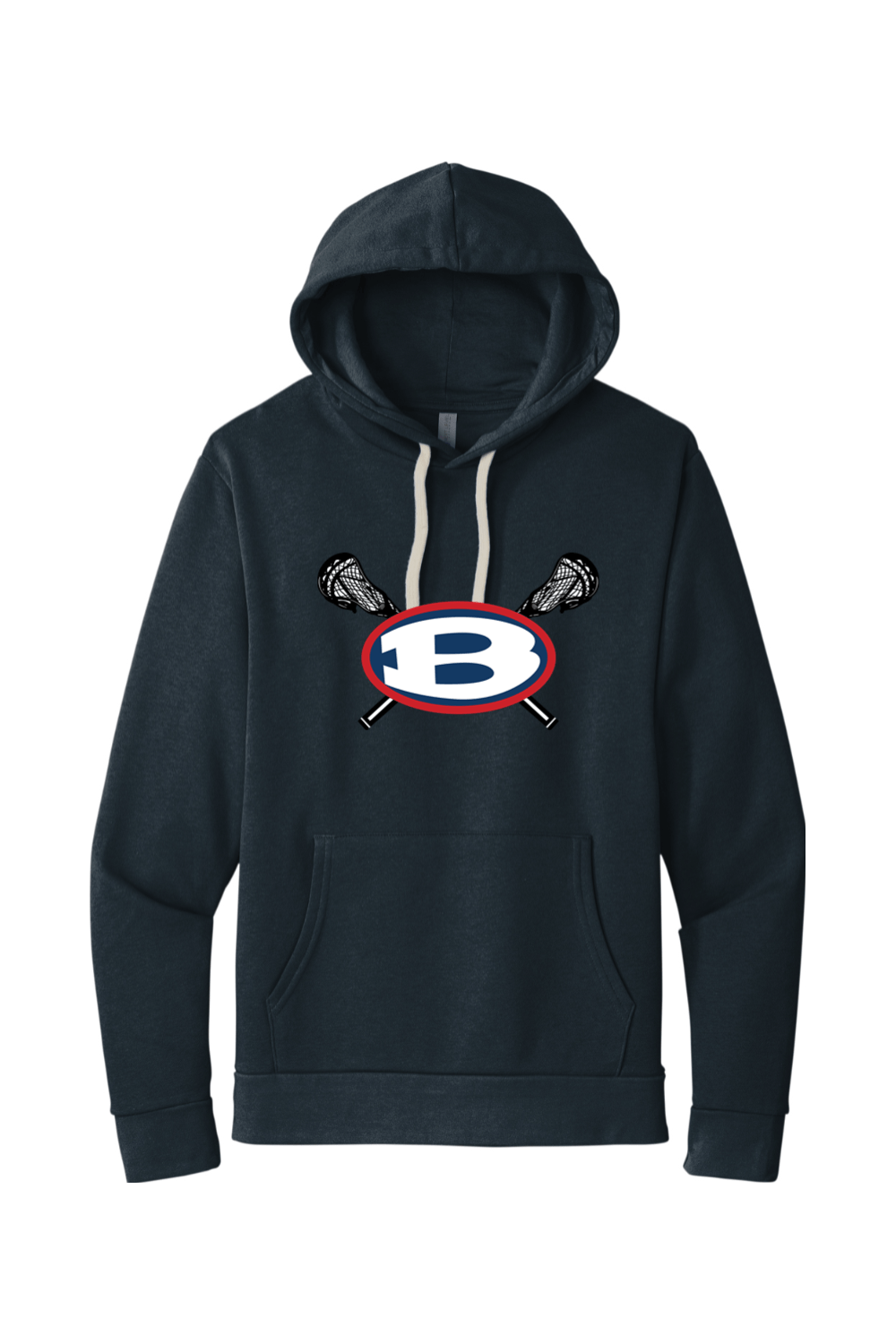 Bellport Youth LC Adult Premium Lightweight Hoodie Signature Lacrosse