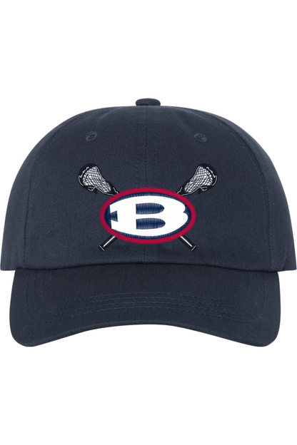 Bellport Youth LC Embroidered Dad Hat Signature Lacrosse