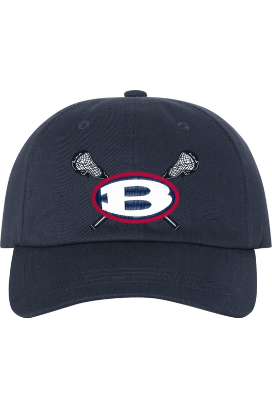 Bellport Youth LC Embroidered Dad Hat Signature Lacrosse