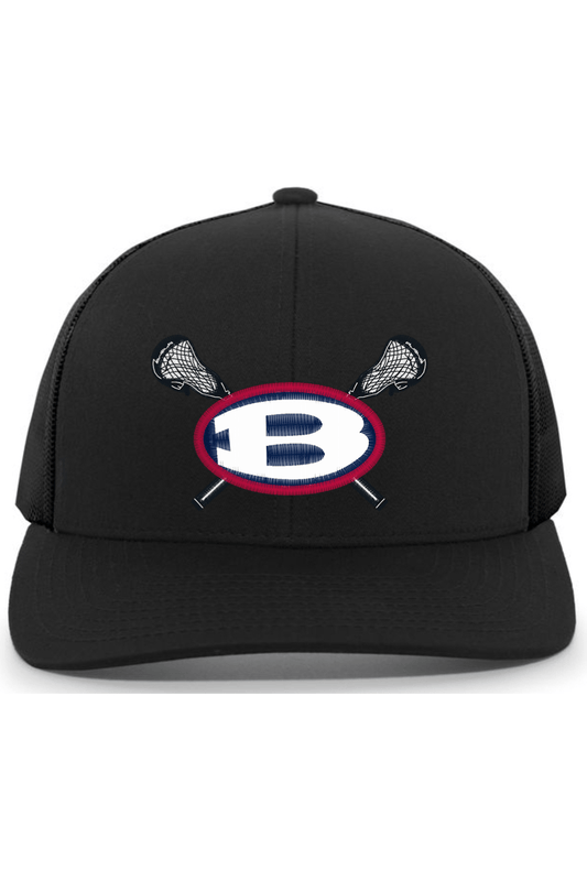 Bellport Youth LC Embroidered Trucker Hat Signature Lacrosse