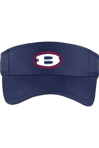 Bellport Youth LC Embroidered Visor Signature Lacrosse
