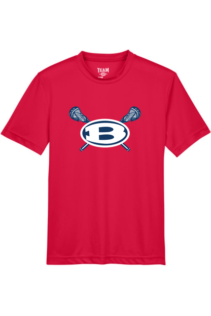 Bellport Youth LC Youth Athletic T-Shirt Signature Lacrosse