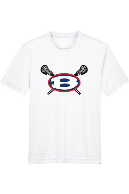Bellport Youth LC Youth Athletic T-Shirt Signature Lacrosse