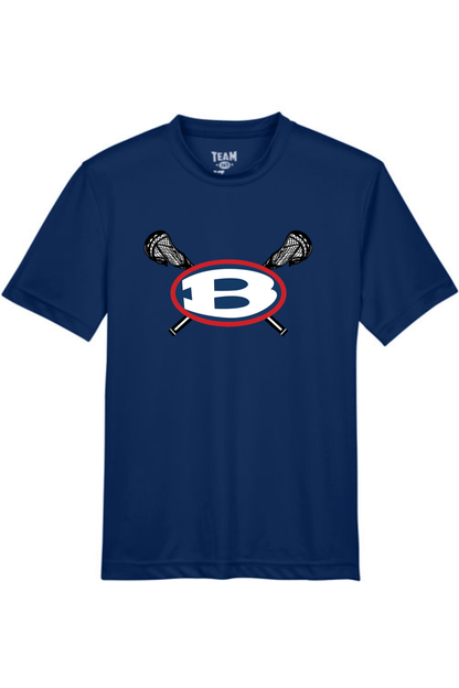 Bellport Youth LC Youth Athletic T-Shirt Signature Lacrosse