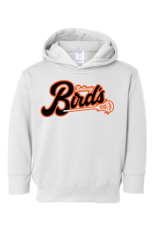 Beltway Birds LC Toddler Fleece Hoodie Signature Lacrosse