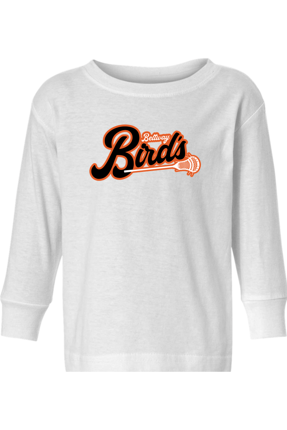 Beltway Birds LC Toddler Long Sleeve T-Shirt Signature Lacrosse