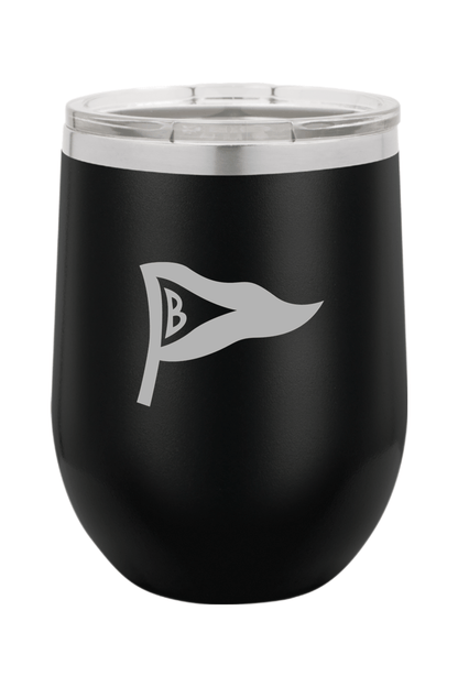 Belvedere Club 12oz Wine Tumbler Signature Lacrosse