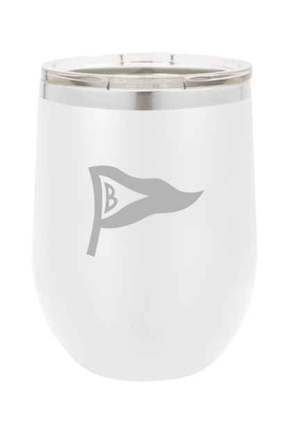Belvedere Club 12oz Wine Tumbler Signature Lacrosse