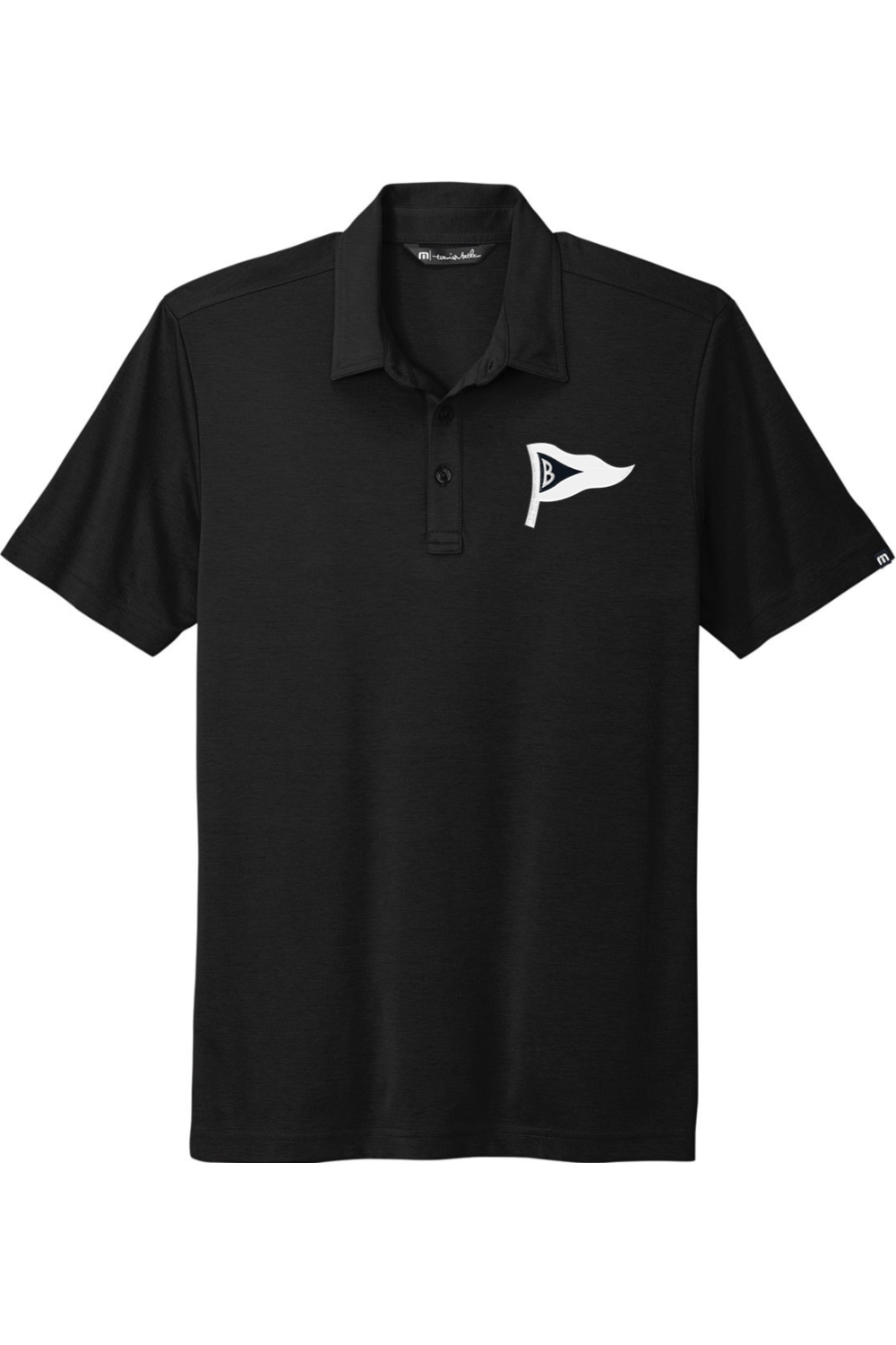 Belvedere Club Men's Embroidered Travis Mathew Oceanside Solid Polo Signature Lacrosse