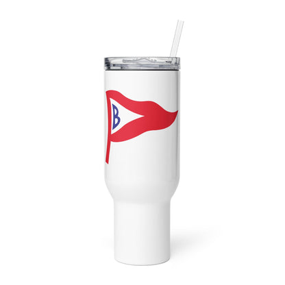 Belvedere Club Travel Mug with a Handle Signature Lacrosse