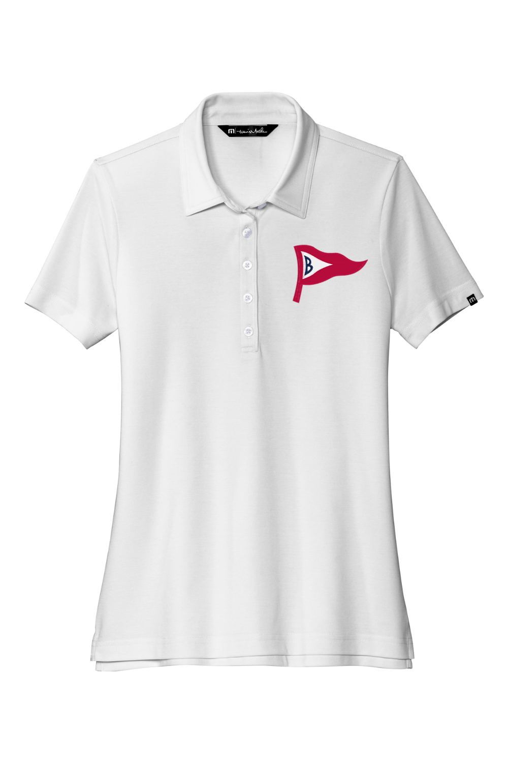 Belvedere Club Women's Embroidered Travis Mathew Ladies Oceanside Solid Polo Signature Lacrosse