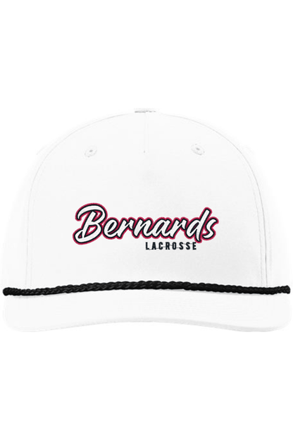 Bernards Lacrosse Five Panel Classic Rope Cap Signature Lacrosse