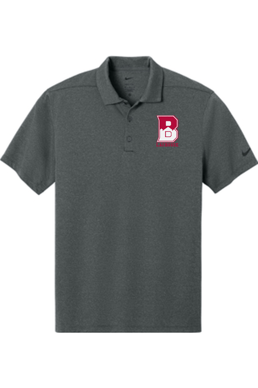 Bernards Lacrosse Nike Dri-FIT Smooth Heather Polo Signature Lacrosse