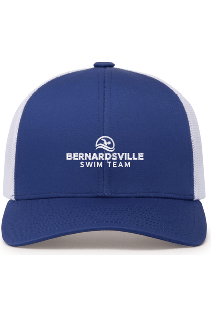 Bernardsville Swimming Embroidered Trucker Hat Signature Lacrosse