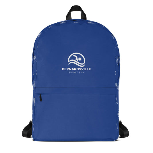 Bernardsville Swimming Travel Backpack Signature Lacrosse