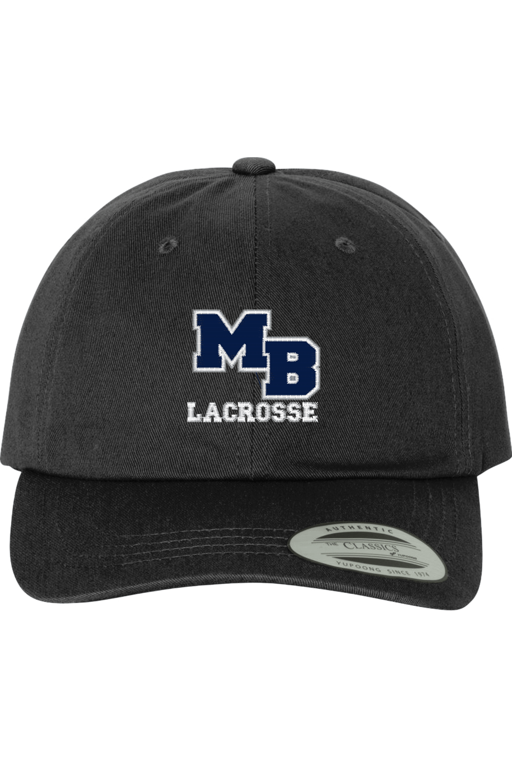 Bethel Christian Embroidered Dad Hat Signature Lacrosse