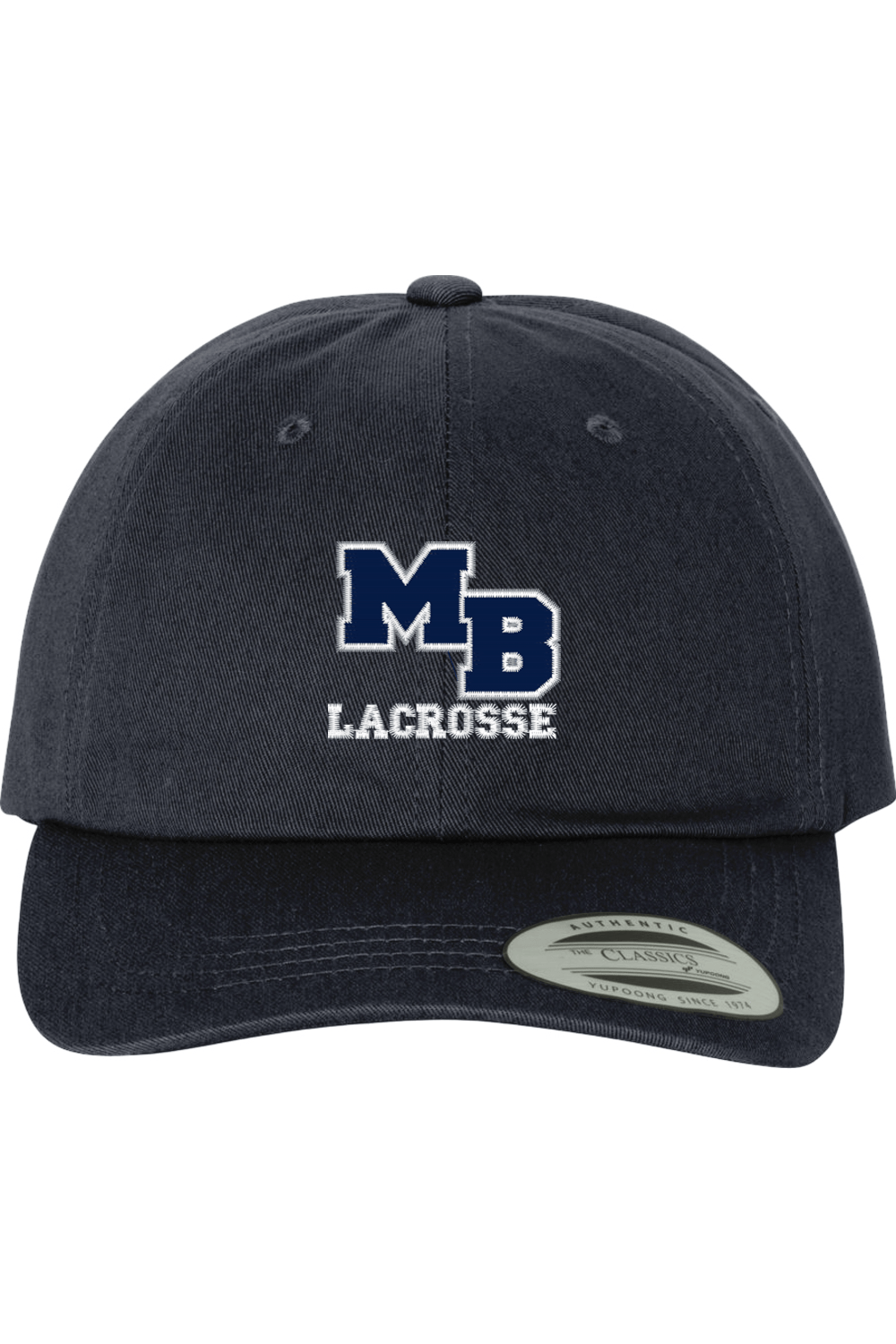 Bethel Christian Embroidered Dad Hat Signature Lacrosse